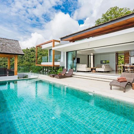 Samui Relax Airfreshing Privacy Modern Luxury Seaview Natural Rainforest Infinity Pool Villa With 3 Beds Suits With Housekeeper サムイ島 エクステリア 写真