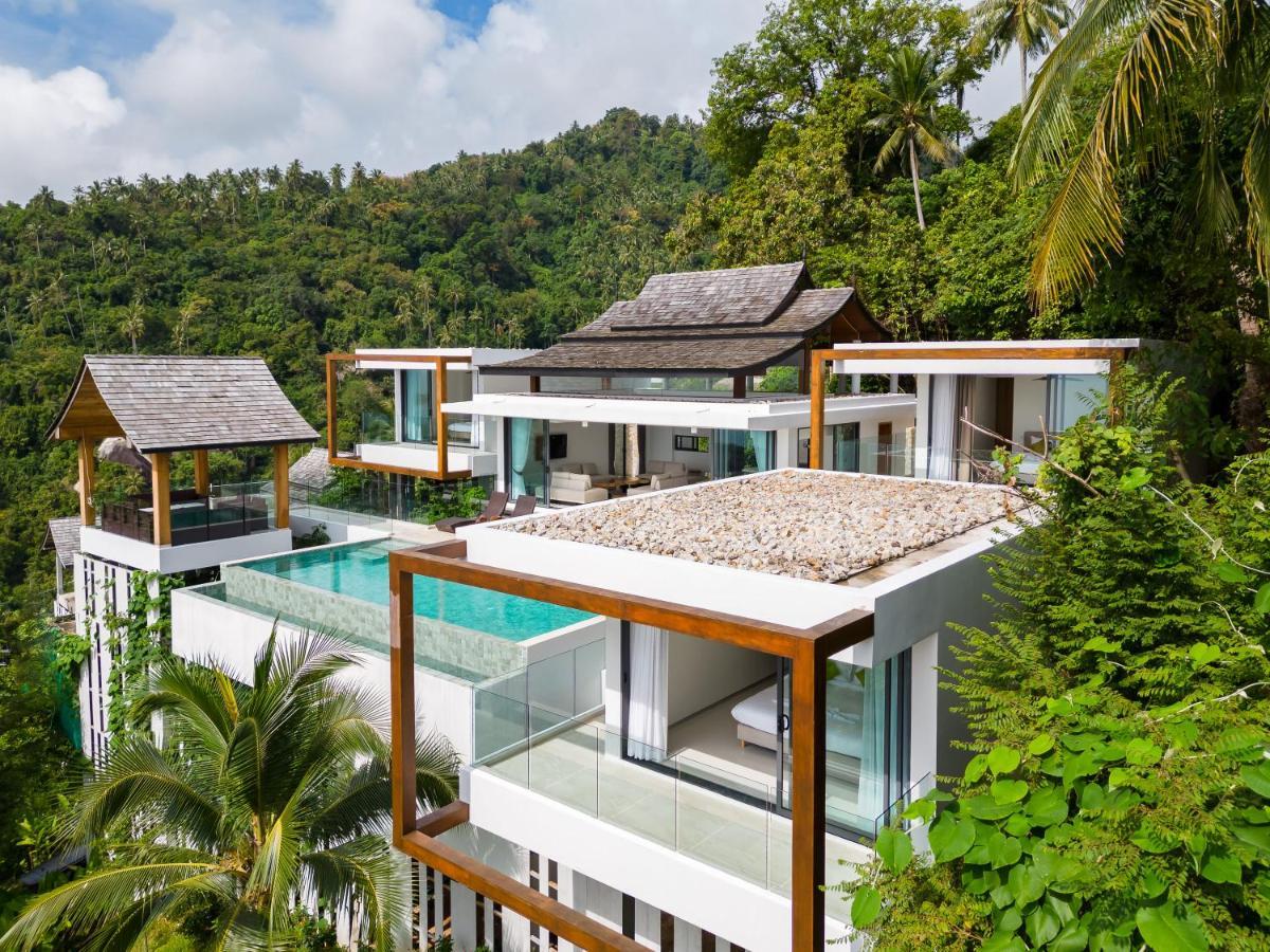 Samui Relax Airfreshing Privacy Modern Luxury Seaview Natural Rainforest Infinity Pool Villa With 3 Beds Suits With Housekeeper サムイ島 エクステリア 写真