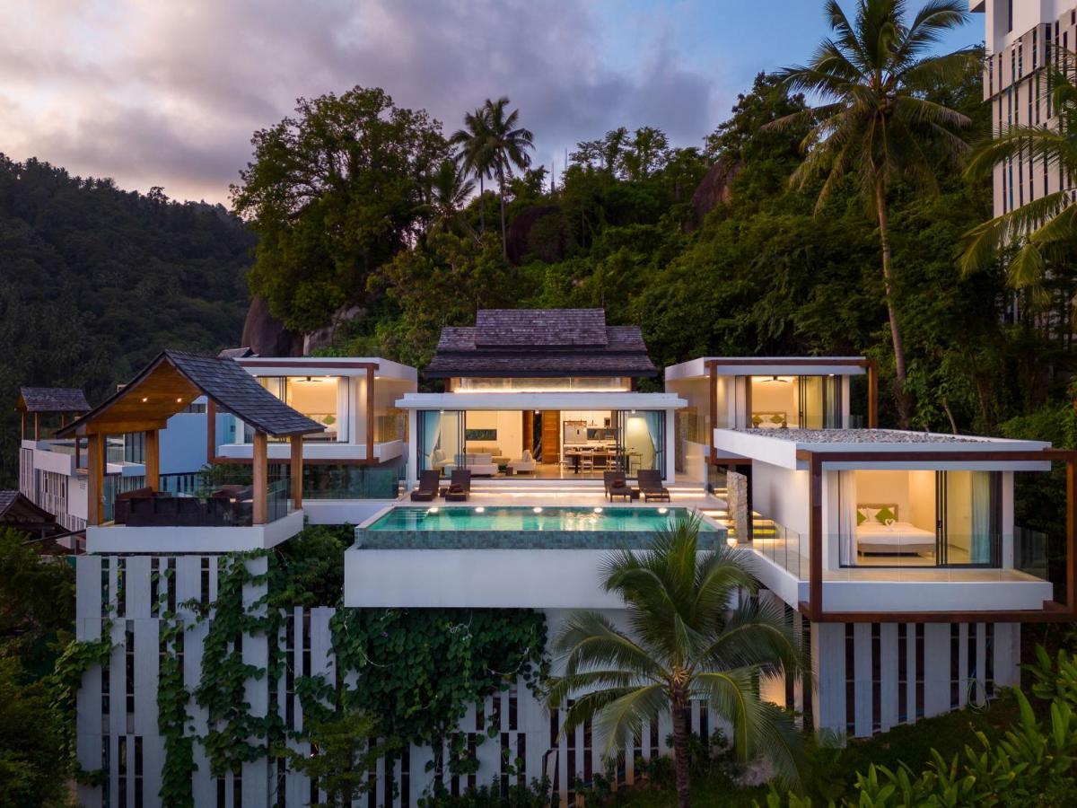 Samui Relax Airfreshing Privacy Modern Luxury Seaview Natural Rainforest Infinity Pool Villa With 3 Beds Suits With Housekeeper サムイ島 エクステリア 写真