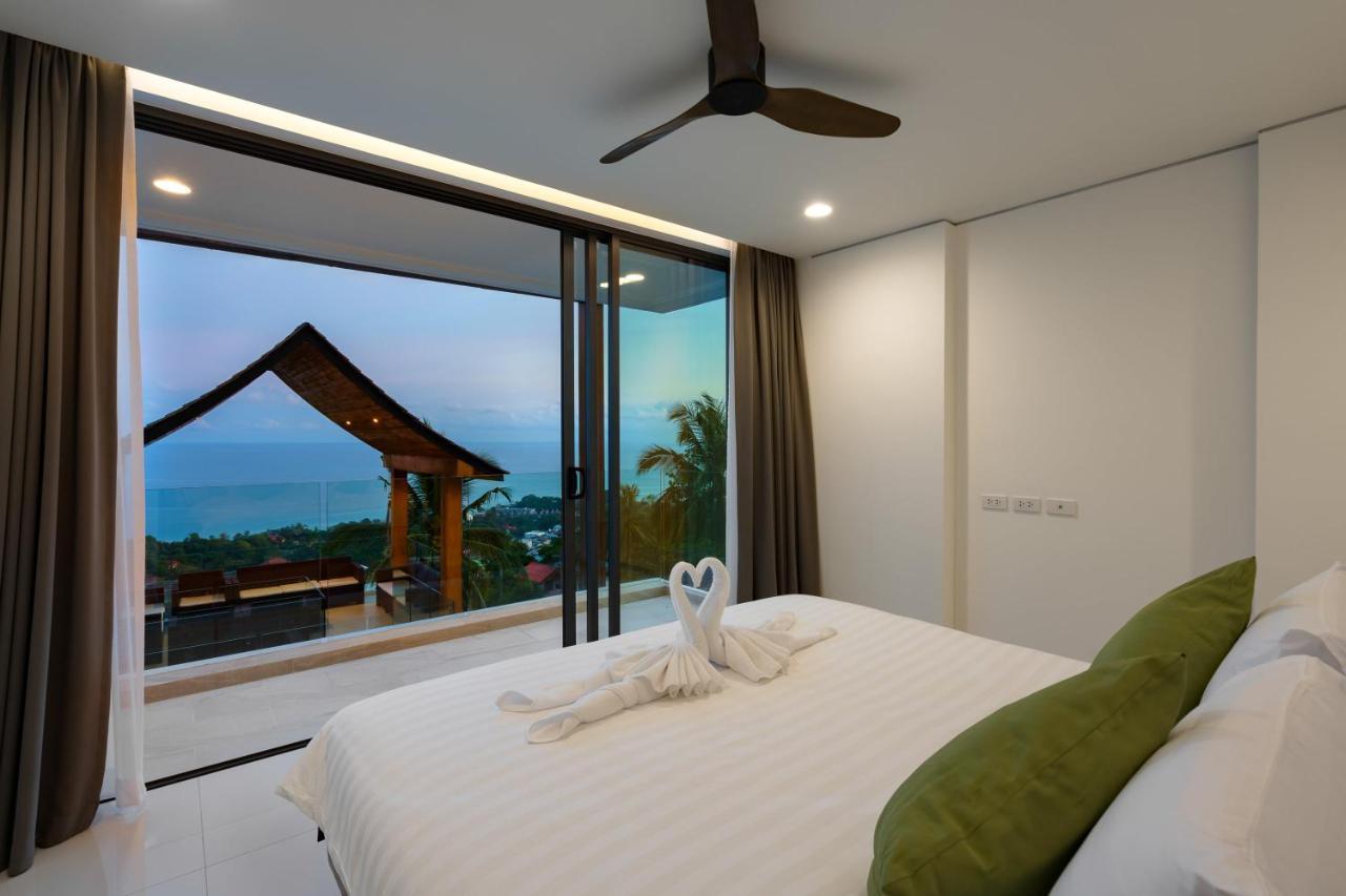 Samui Relax Airfreshing Privacy Modern Luxury Seaview Natural Rainforest Infinity Pool Villa With 3 Beds Suits With Housekeeper サムイ島 エクステリア 写真